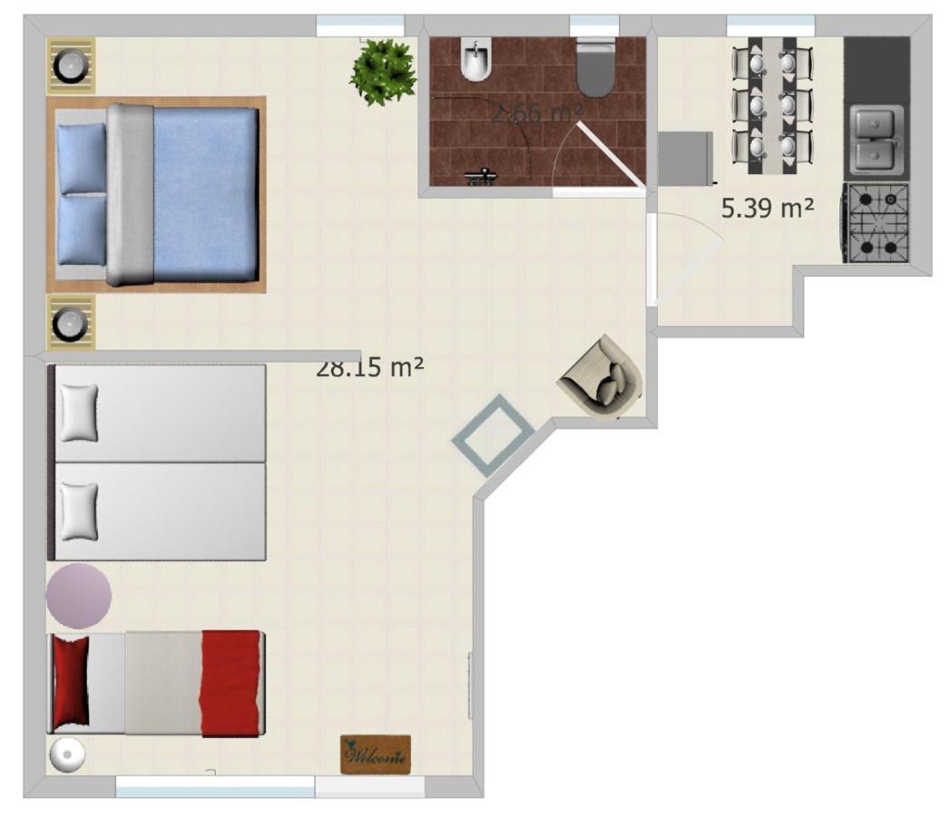 Gemuetliches J&L Apartment Nahe Des Hauptbahnhofes บาเดน-บาเดน ภายนอก รูปภาพ
